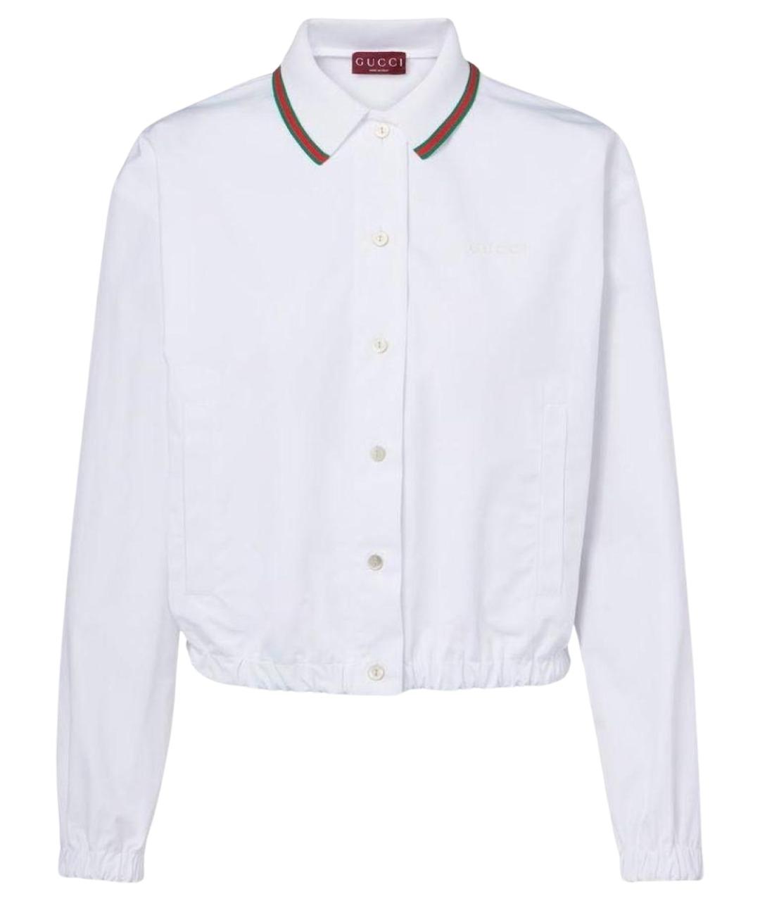 GUCCI Белая спортивная куртка, фото 1