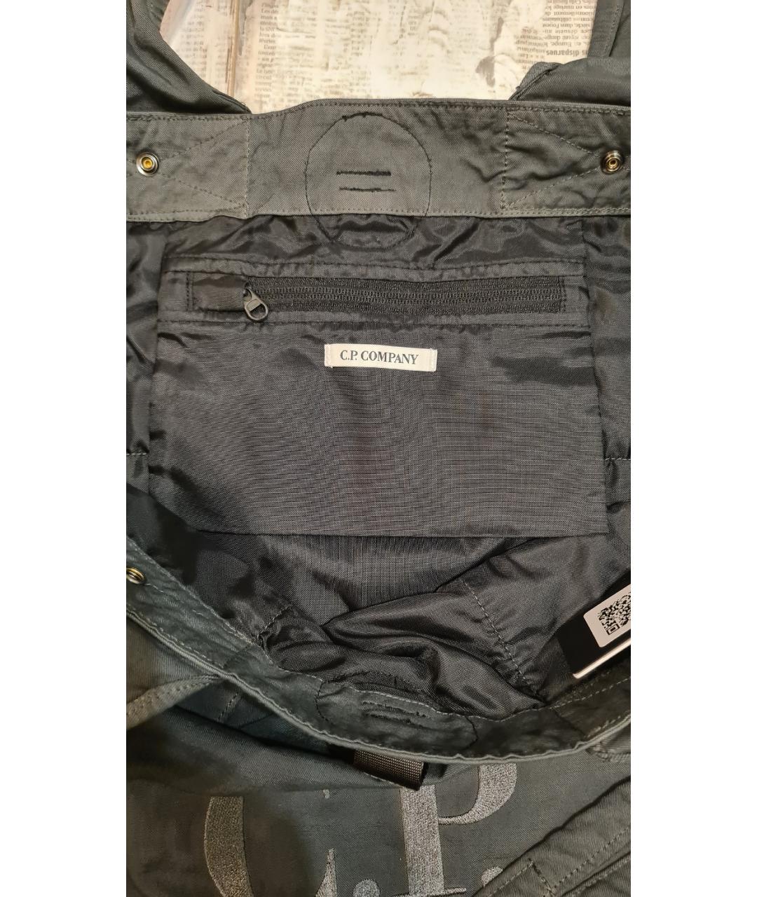 CP COMPANY Серая сумка тоут, фото 9
