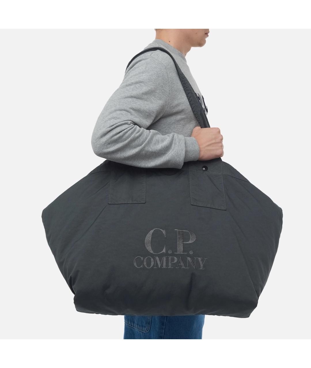 CP COMPANY Серая сумка тоут, фото 3