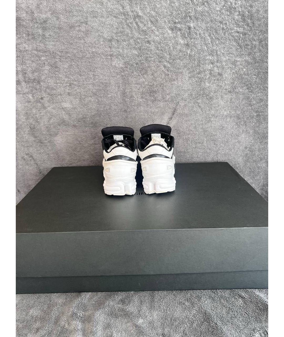 ADIDAS X RAF SIMONS Белые низкие кроссовки / кеды, фото 4