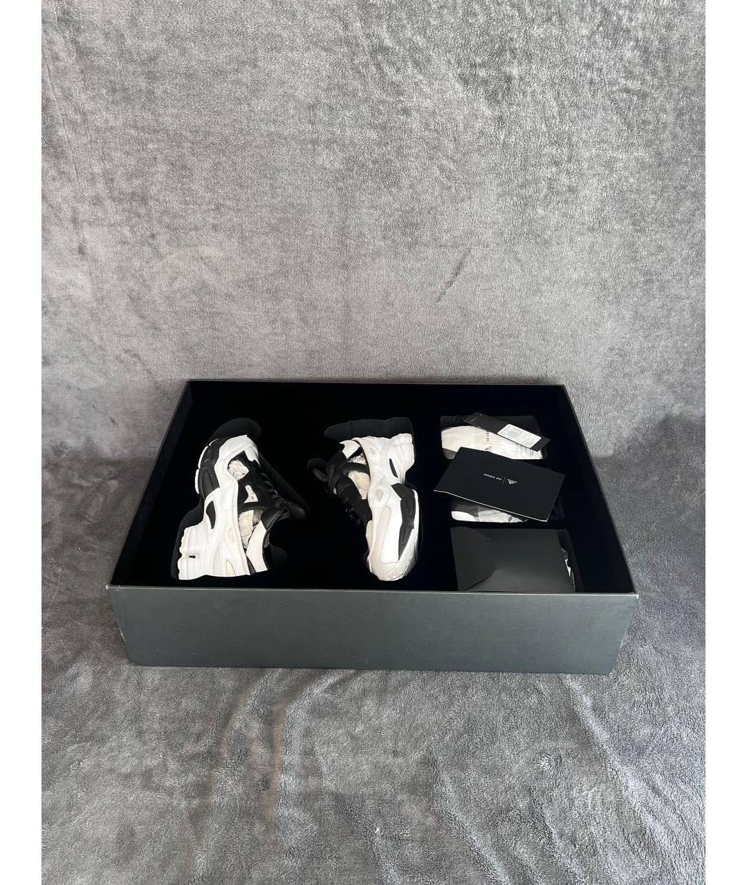 ADIDAS X RAF SIMONS Белые низкие кроссовки / кеды, фото 5