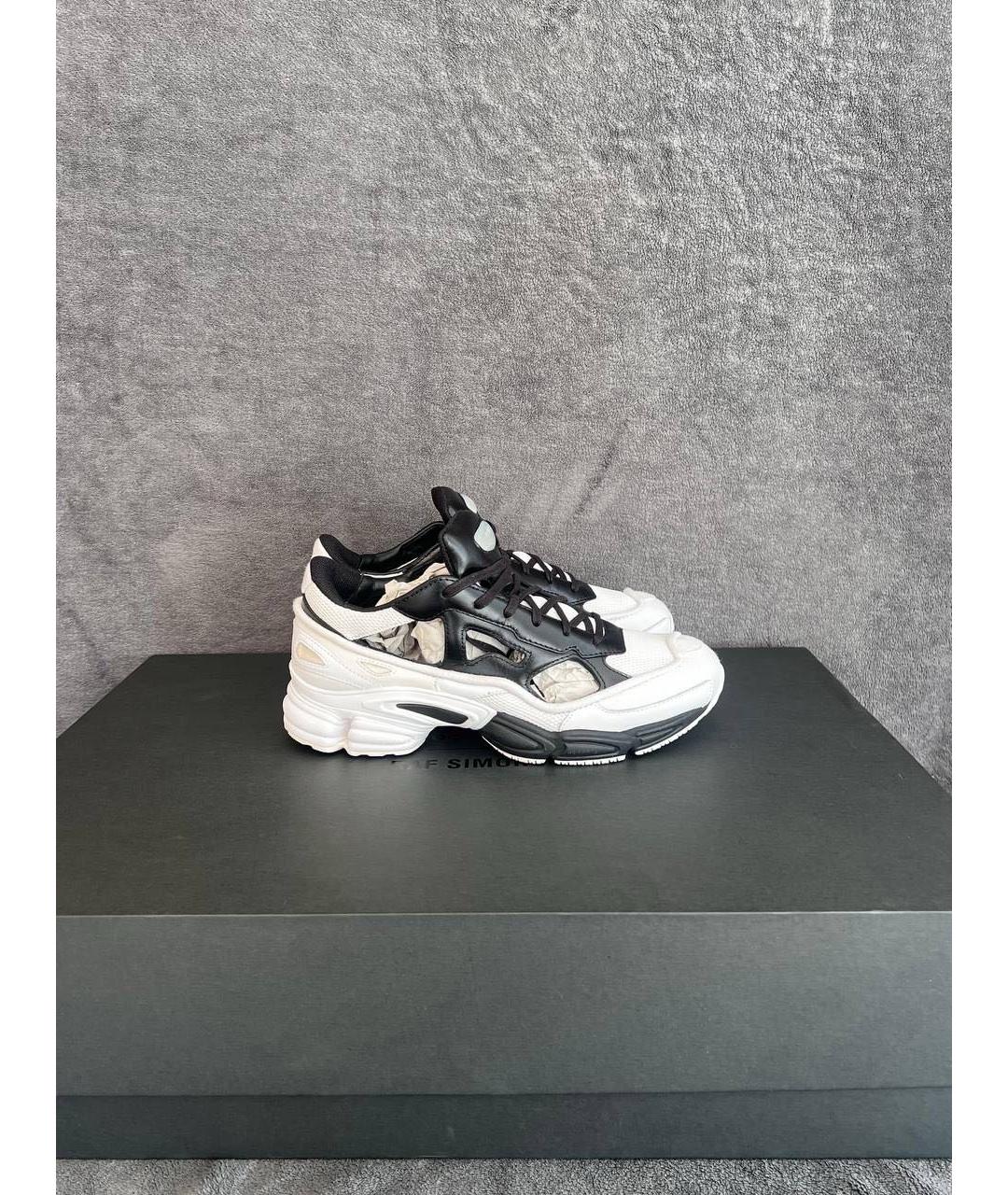ADIDAS X RAF SIMONS Белые низкие кроссовки / кеды, фото 8