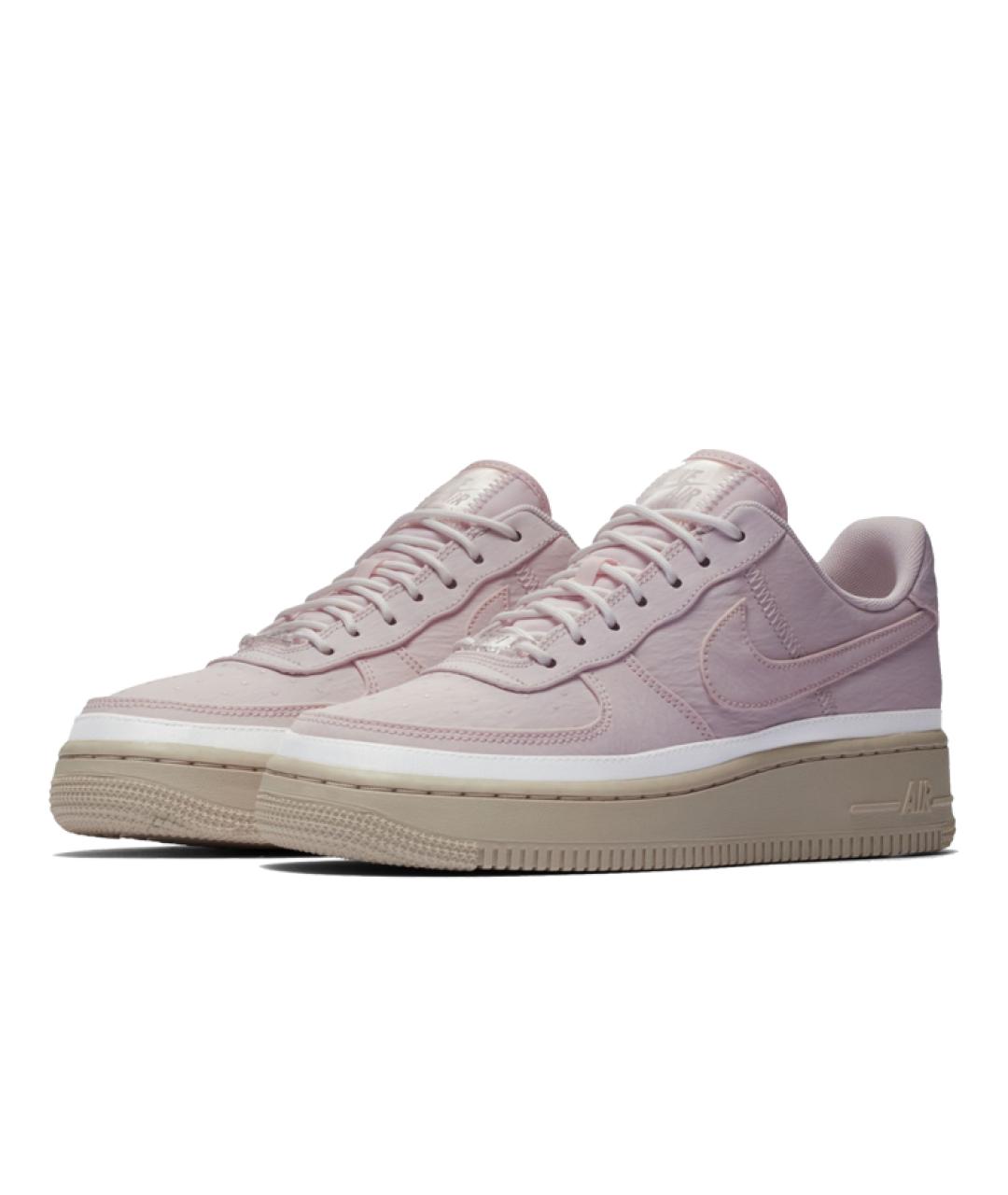 NIKE Розовые кожаные кроссовки, фото 4