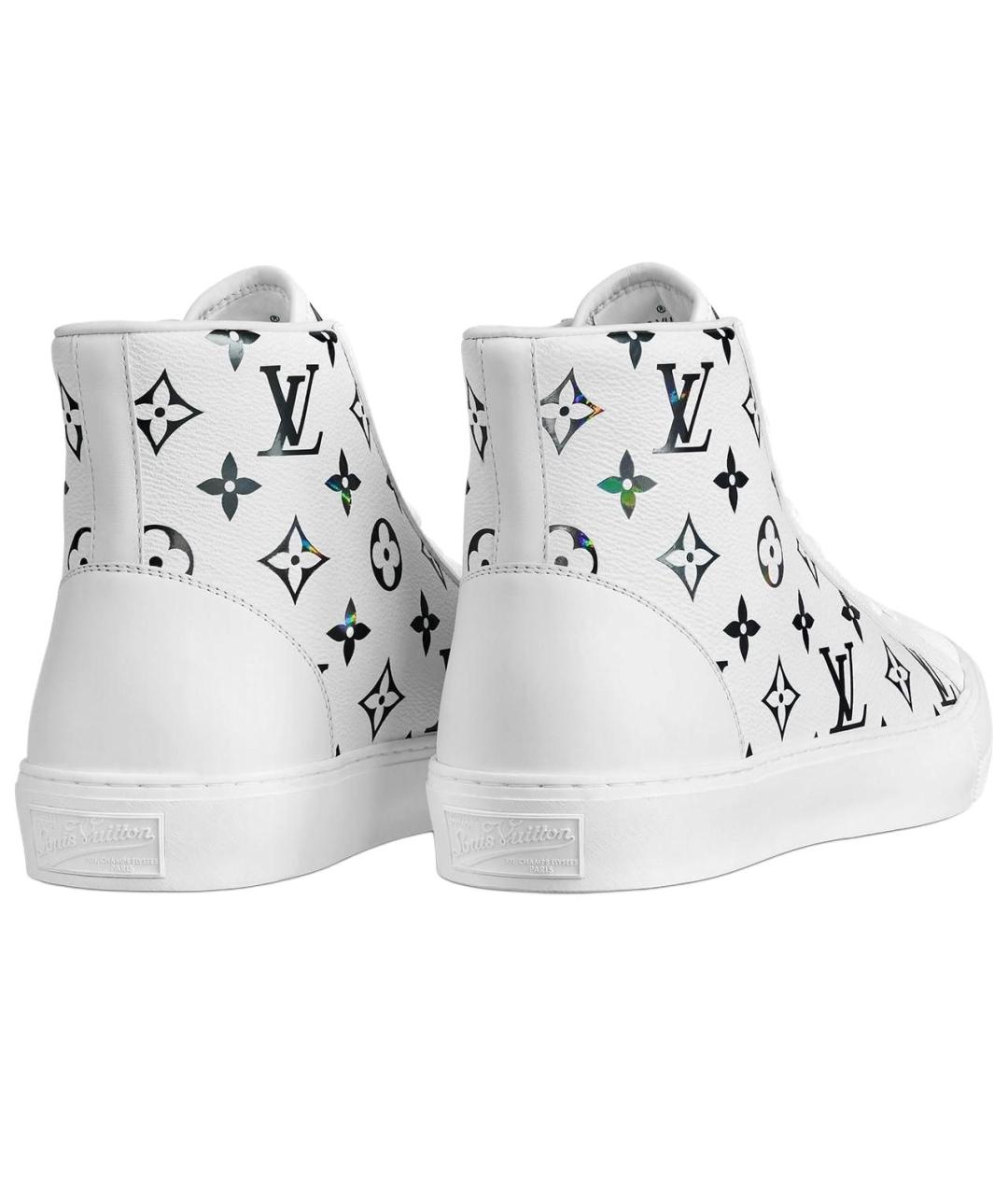 LOUIS VUITTON Белые высокие кроссовки / кеды, фото 4