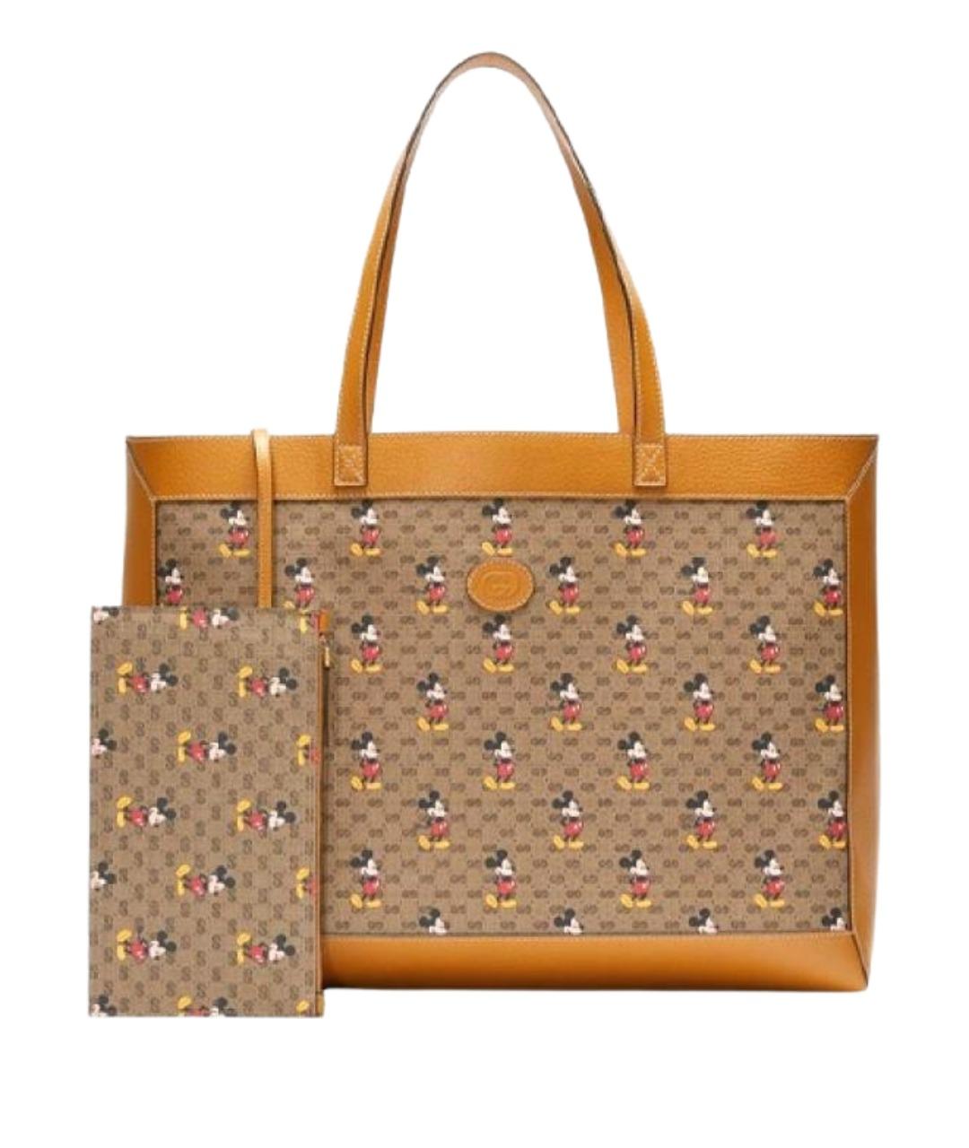 GUCCI Коричневая сумка через плечо, фото 1