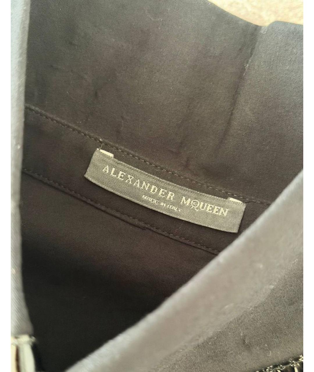 ALEXANDER MCQUEEN Черная рубашка, фото 2