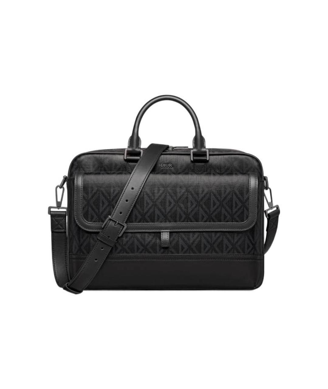CHRISTIAN DIOR Черный портфель, фото 6