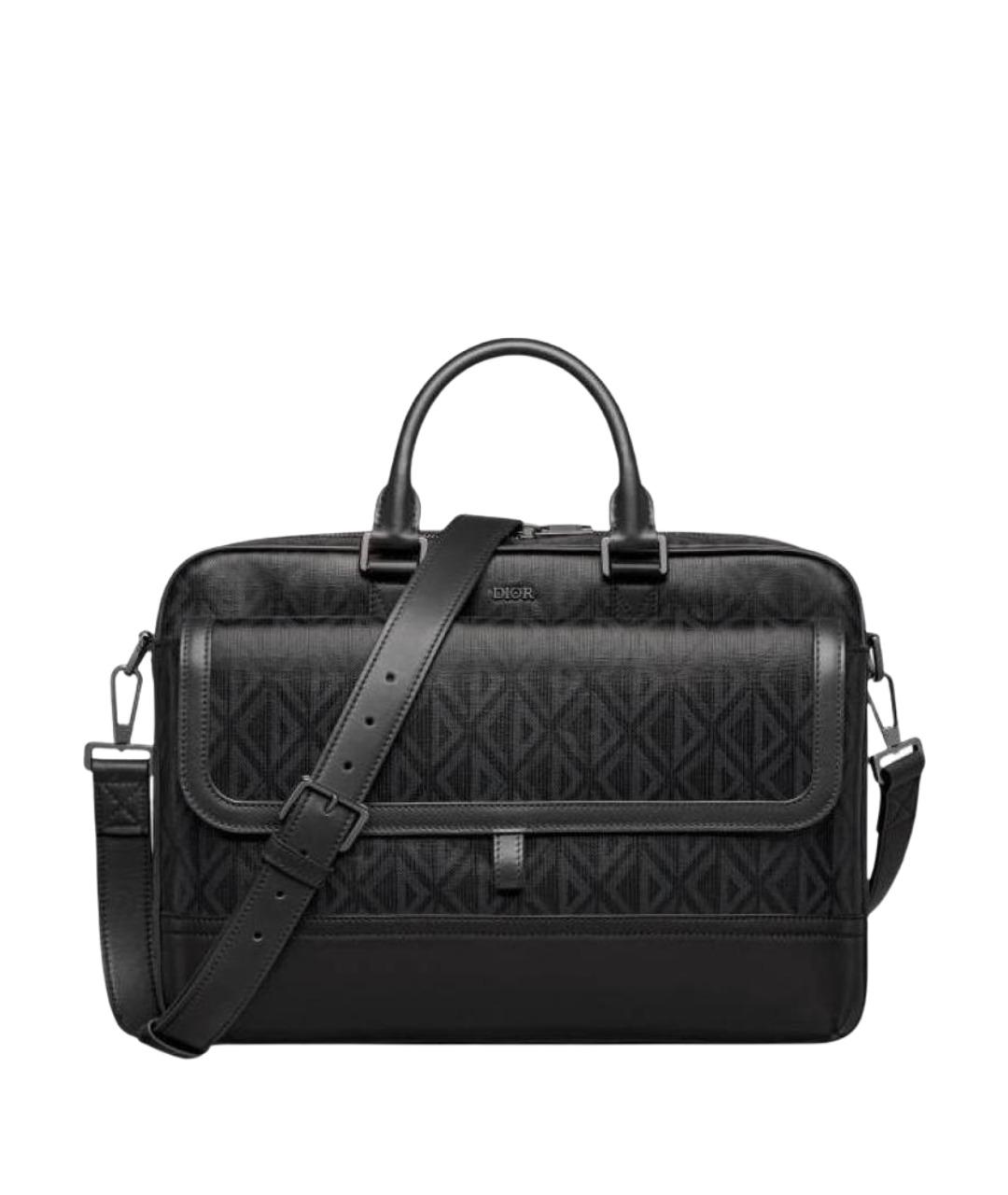 CHRISTIAN DIOR Черный портфель, фото 1