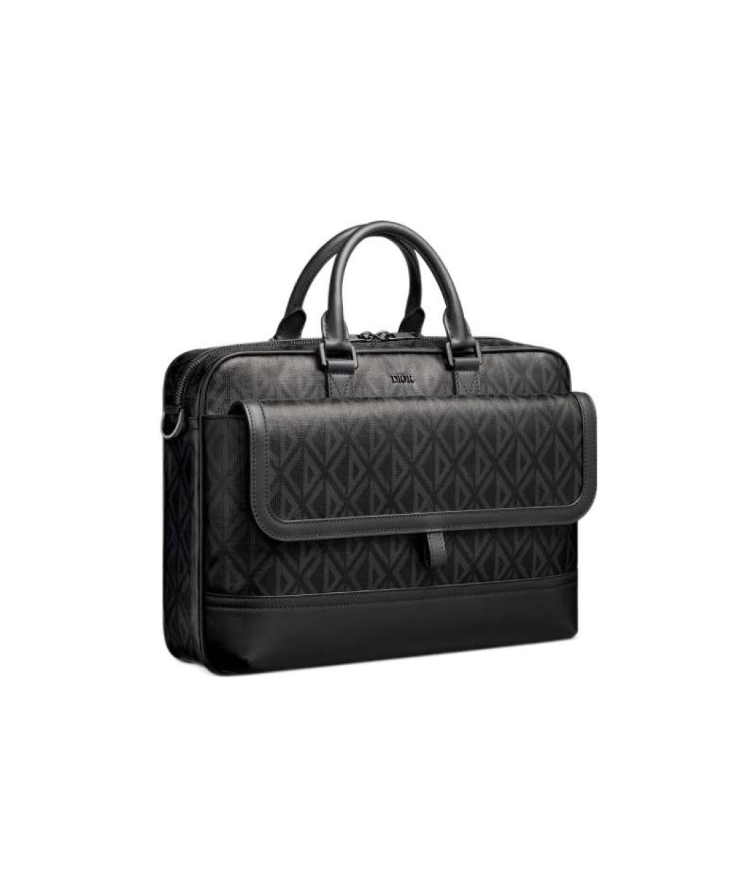 CHRISTIAN DIOR Черный портфель, фото 2