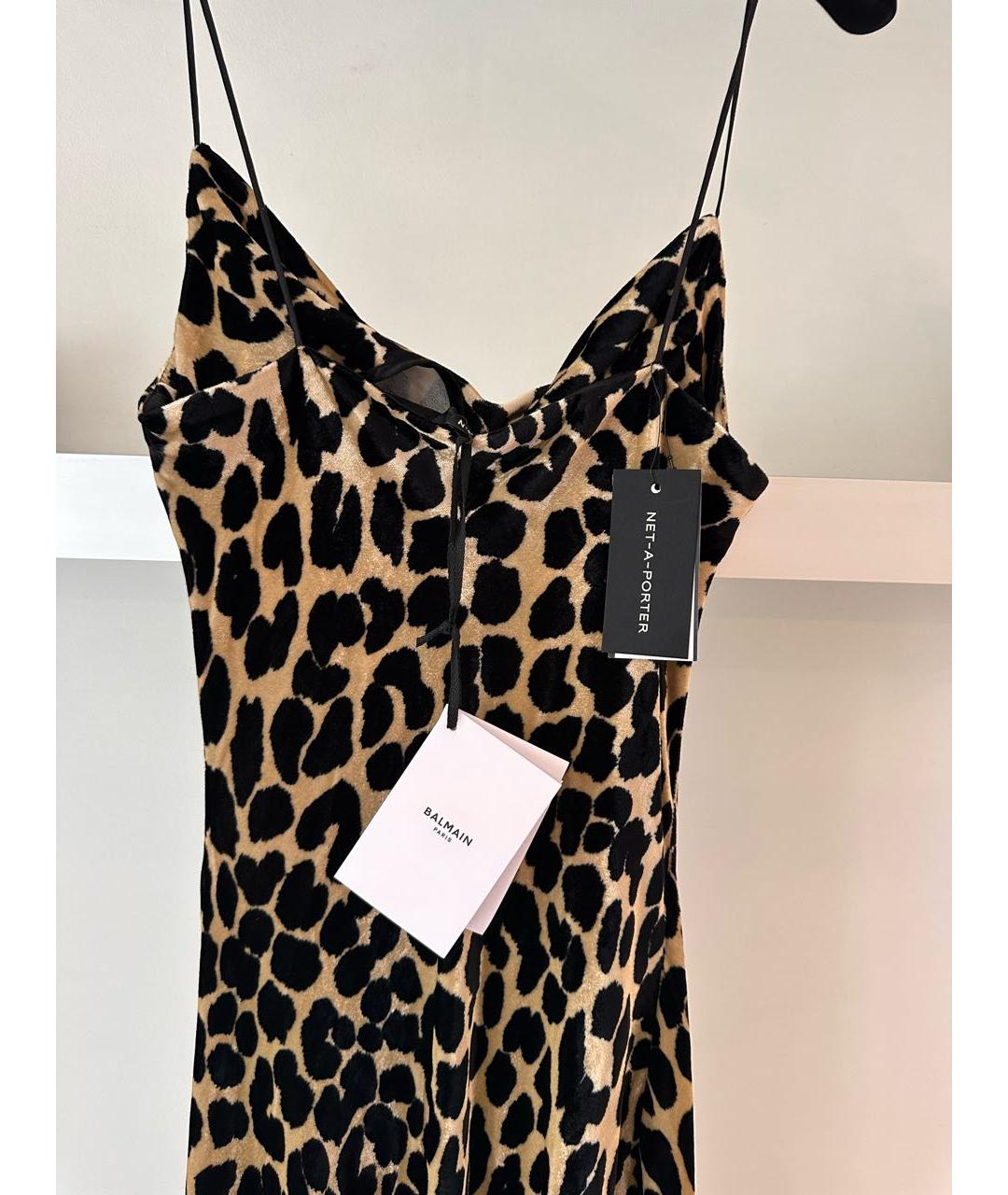 BALMAIN Мульти коктейльное платье, фото 6