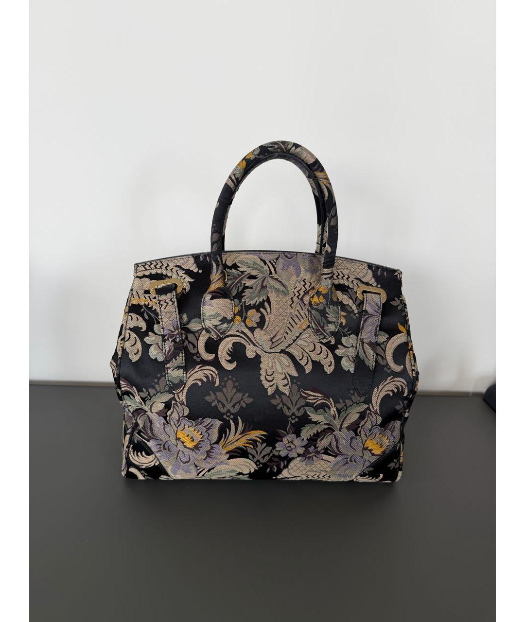 RALPH LAUREN Мульти жаккардовая сумка с короткими ручками, фото 3