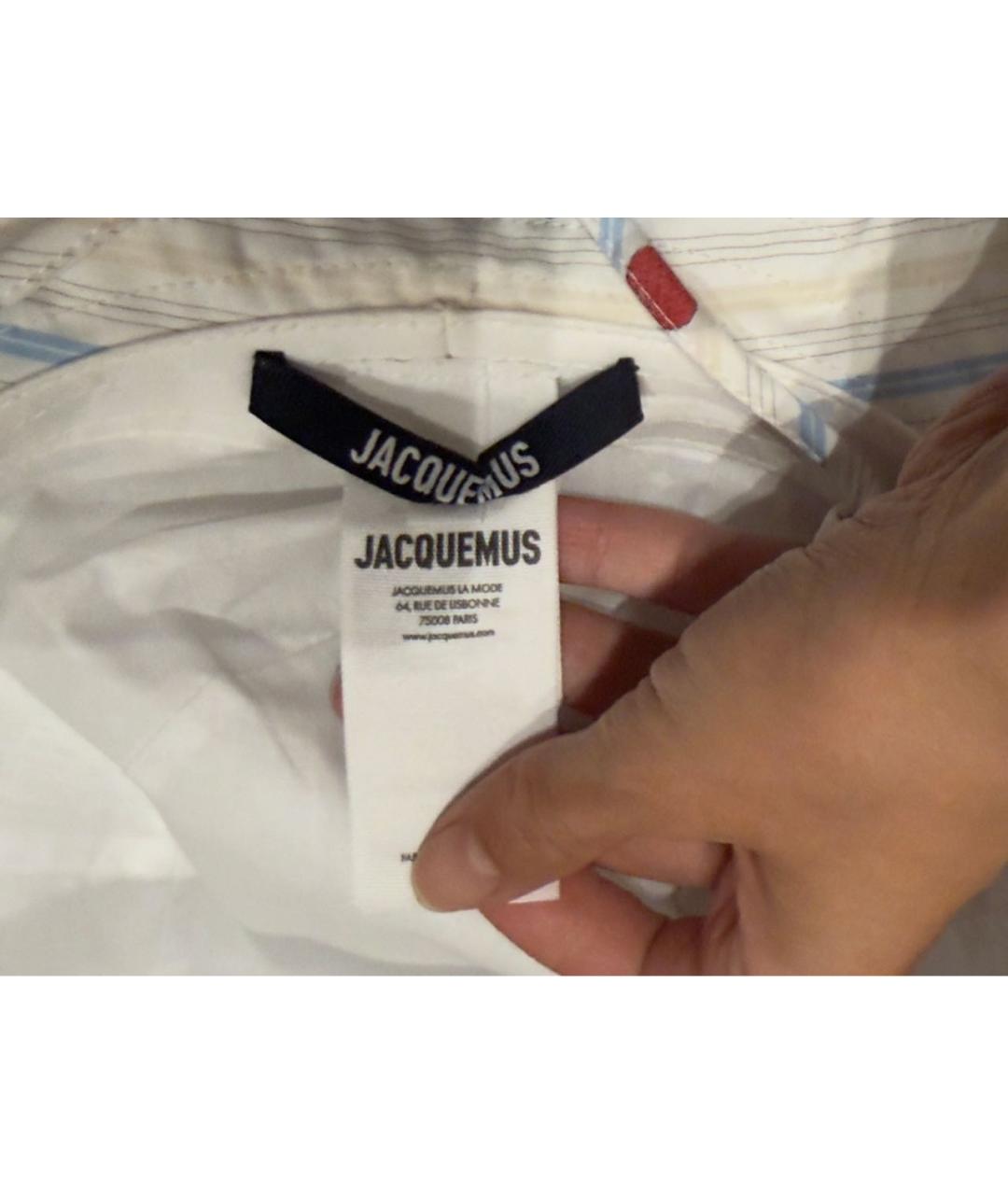 JACQUEMUS Бежевая хлопковая панама, фото 3