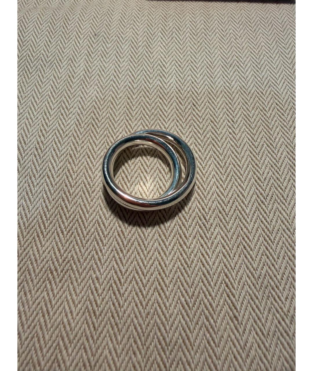 HERMES Серебряное серебряное кольцо, фото 2