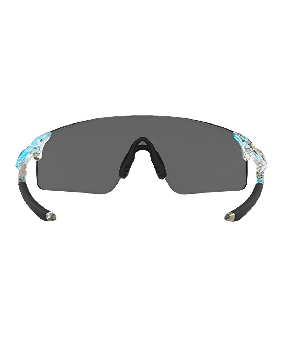 OAKLEY Серые пластиковые солнцезащитные очки, фото 3