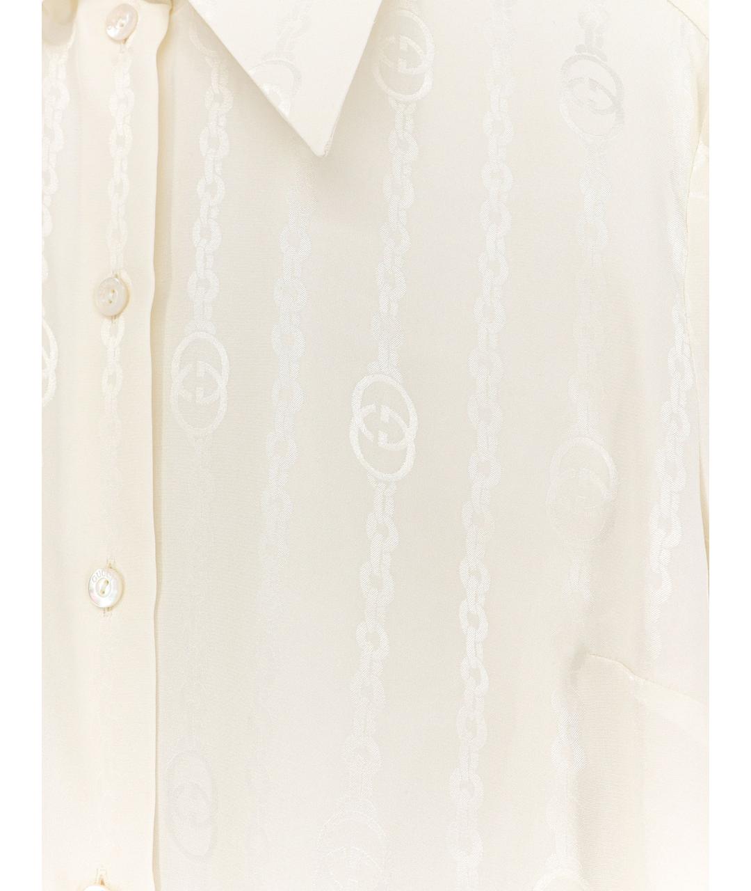 GUCCI Белая рубашка, фото 3