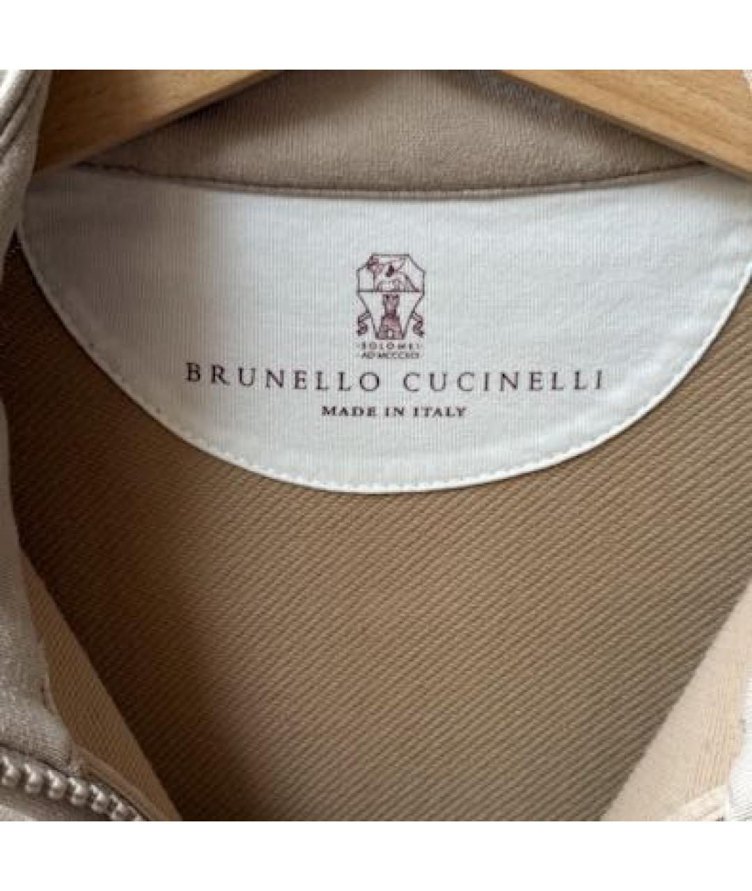BRUNELLO CUCINELLI Бежевый комплект, фото 4