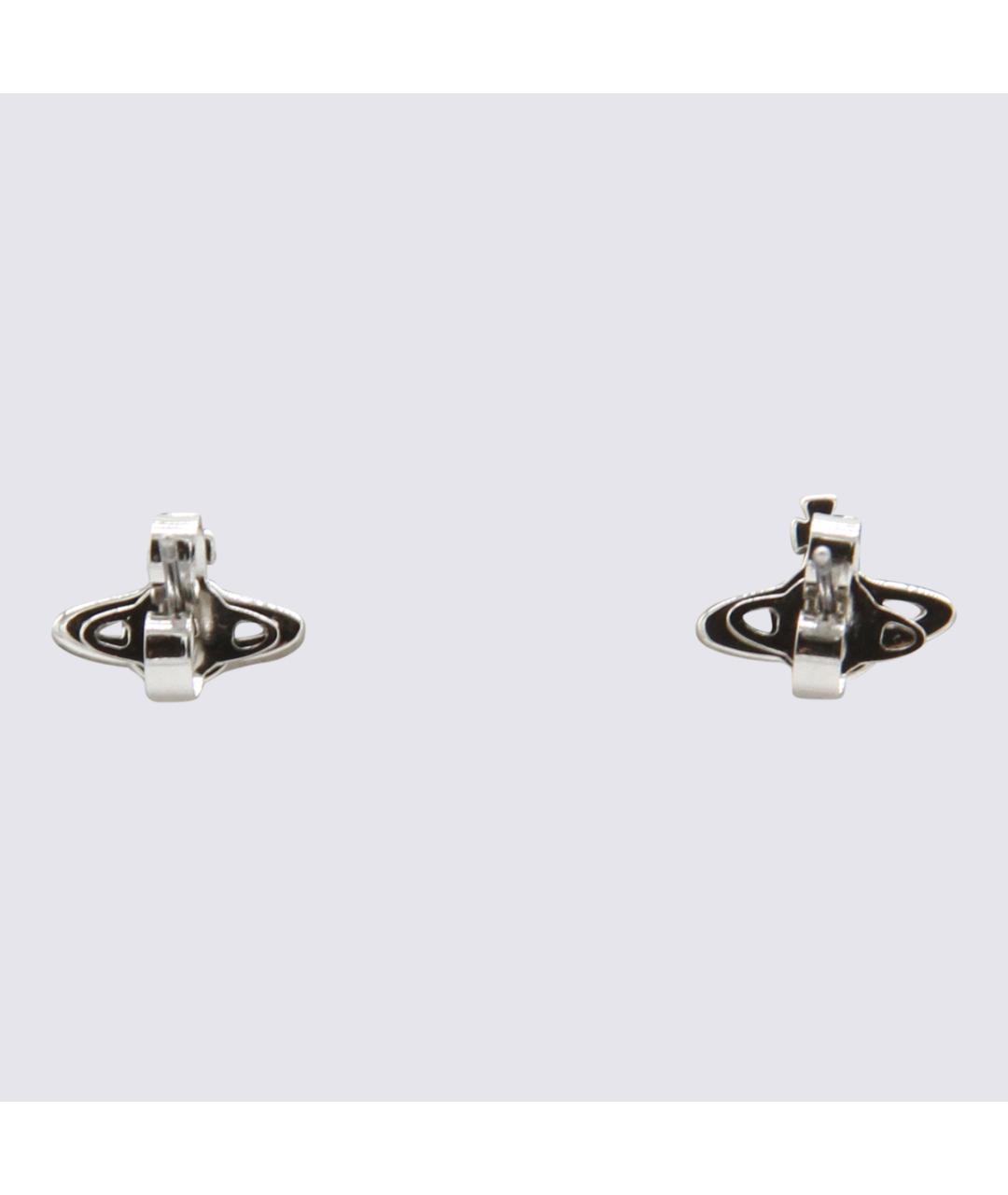 VIVIENNE WESTWOOD Серебряные металлические серьги, фото 2