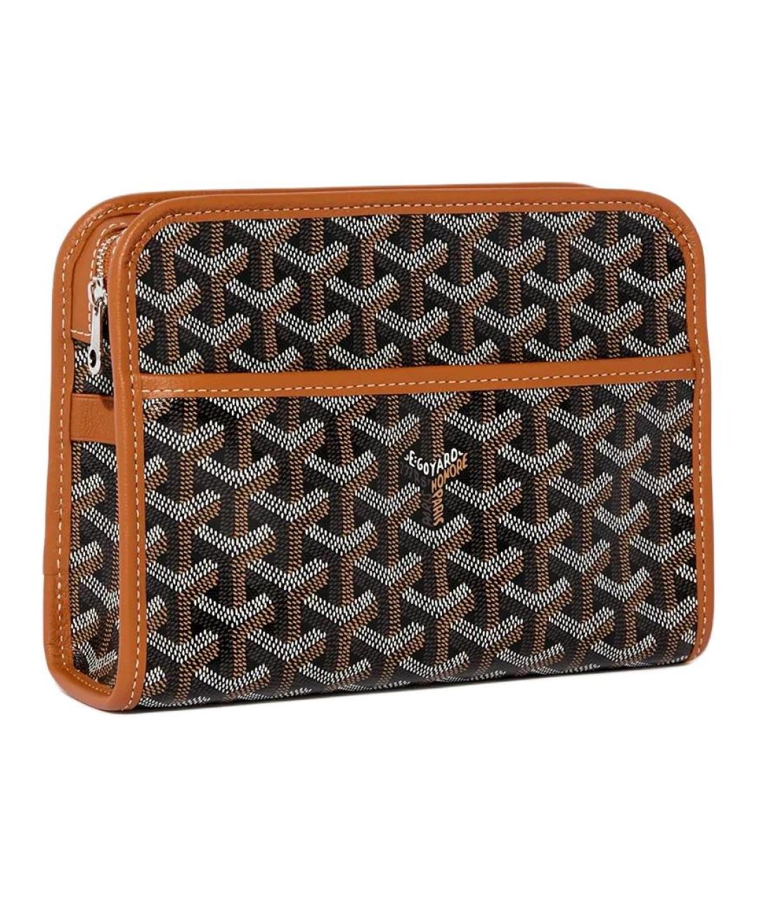 GOYARD Коричневая косметичка, фото 1