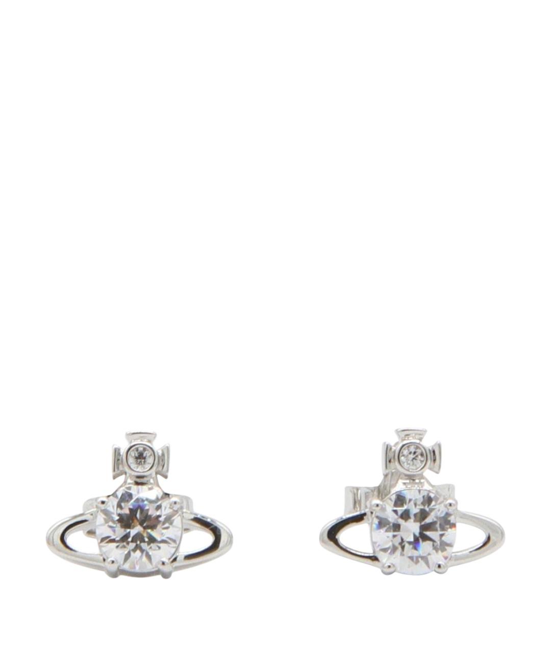 VIVIENNE WESTWOOD Серебряные металлические серьги, фото 1