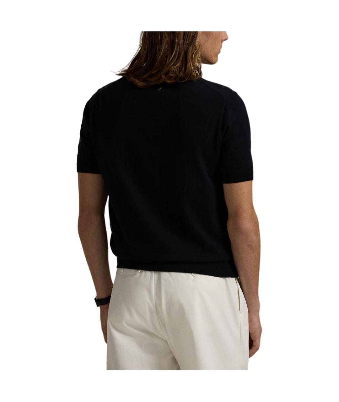 POLO RALPH LAUREN Черный джемпер / свитер, фото 4