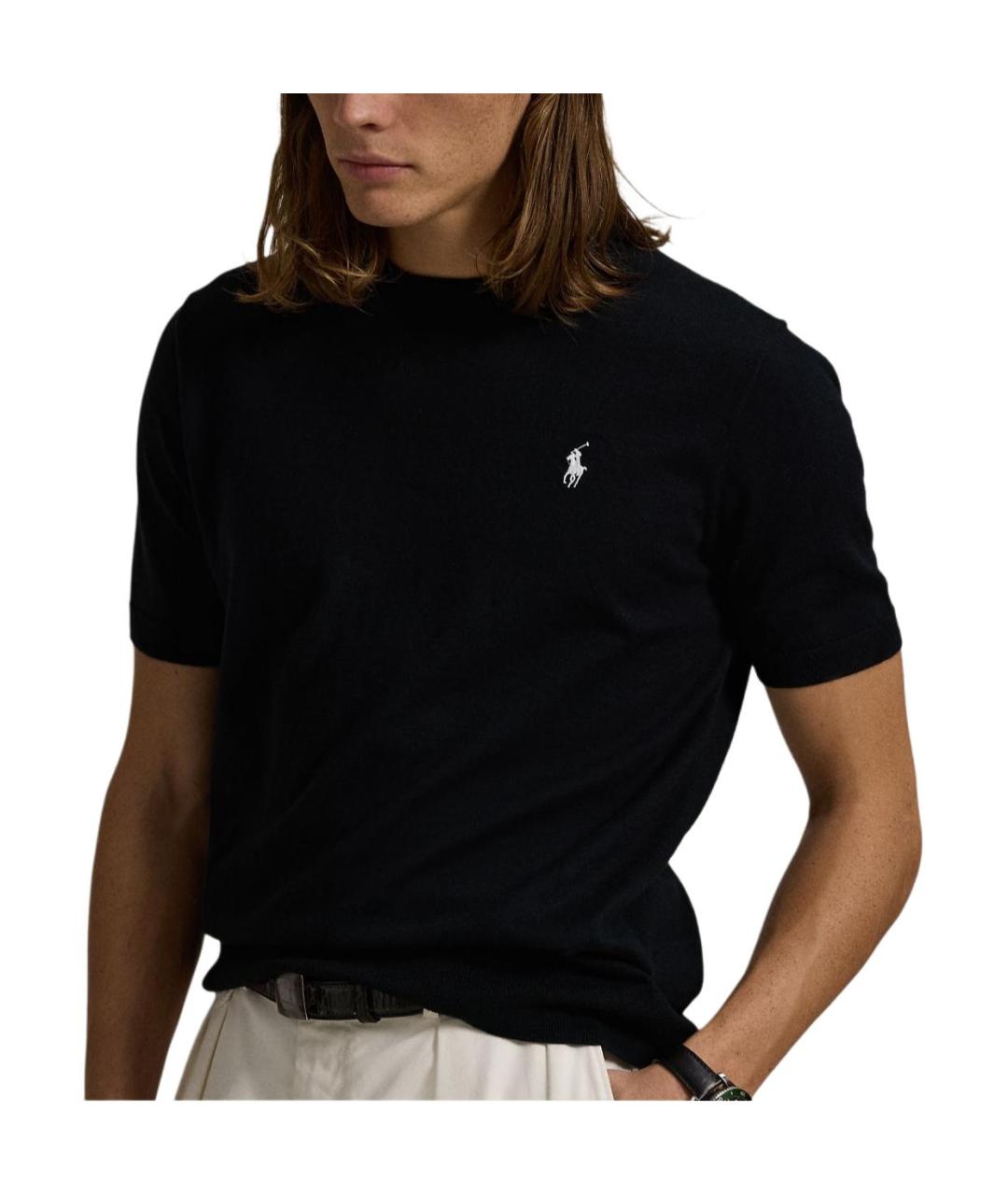 POLO RALPH LAUREN Черный джемпер / свитер, фото 5