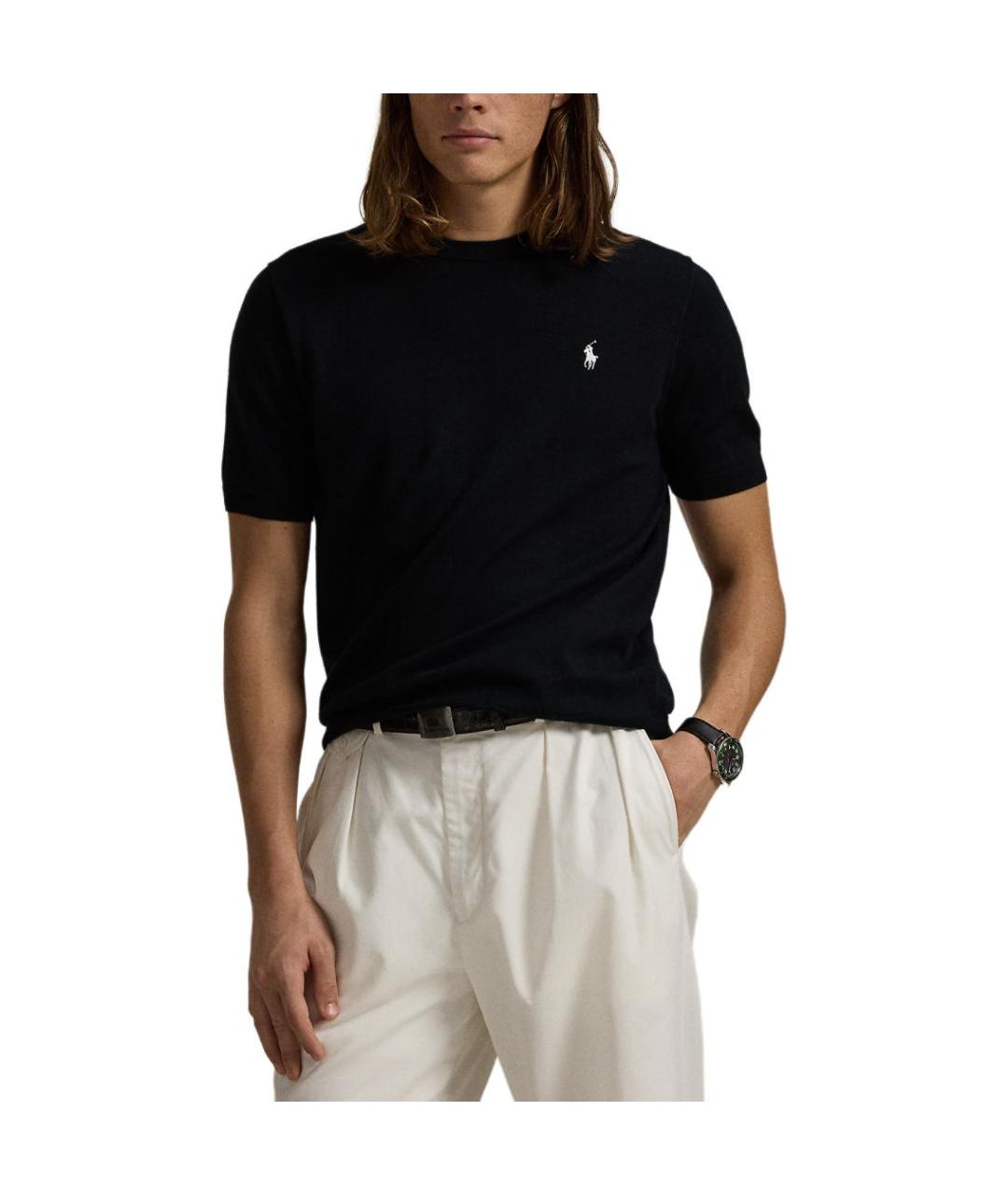 POLO RALPH LAUREN Черный джемпер / свитер, фото 3