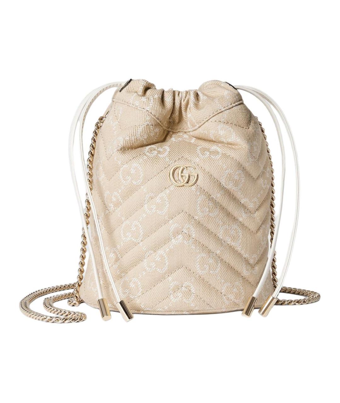 GUCCI Бежевая сумка через плечо, фото 1