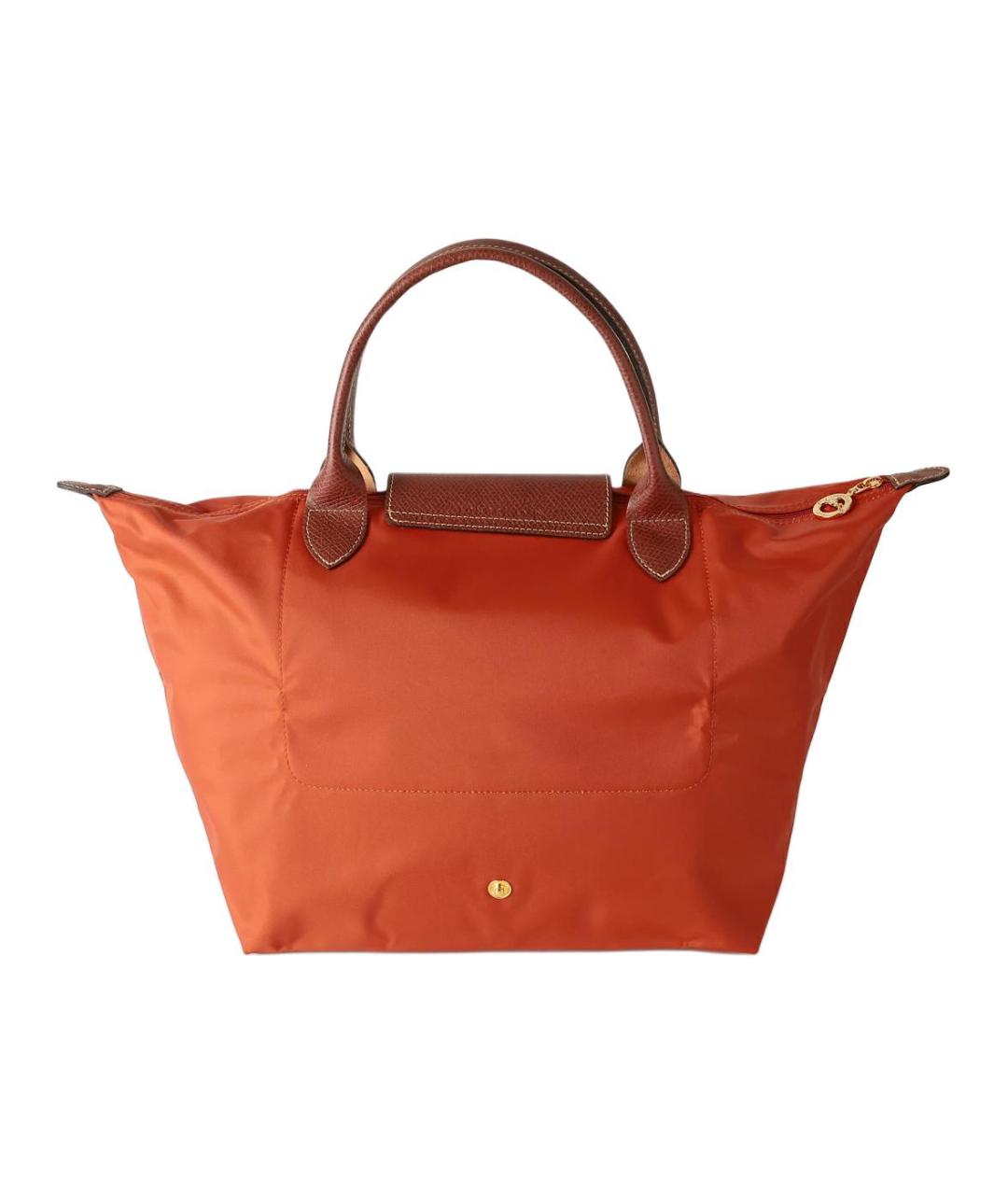 LONGCHAMP Красная тканевая сумка тоут, фото 2