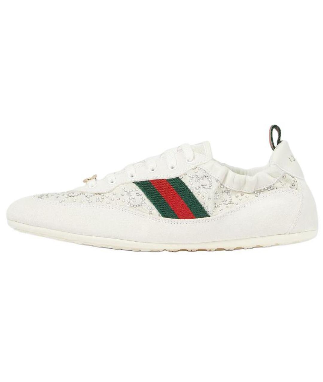 GUCCI Белые кроссовки, фото 2