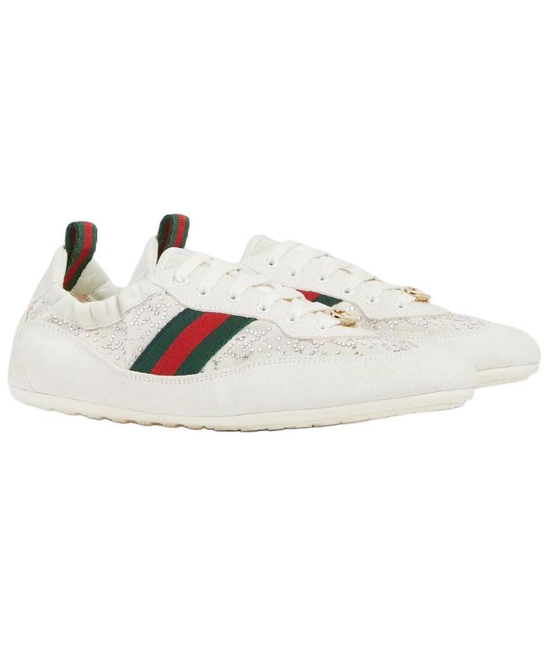 GUCCI Белые кроссовки, фото 3