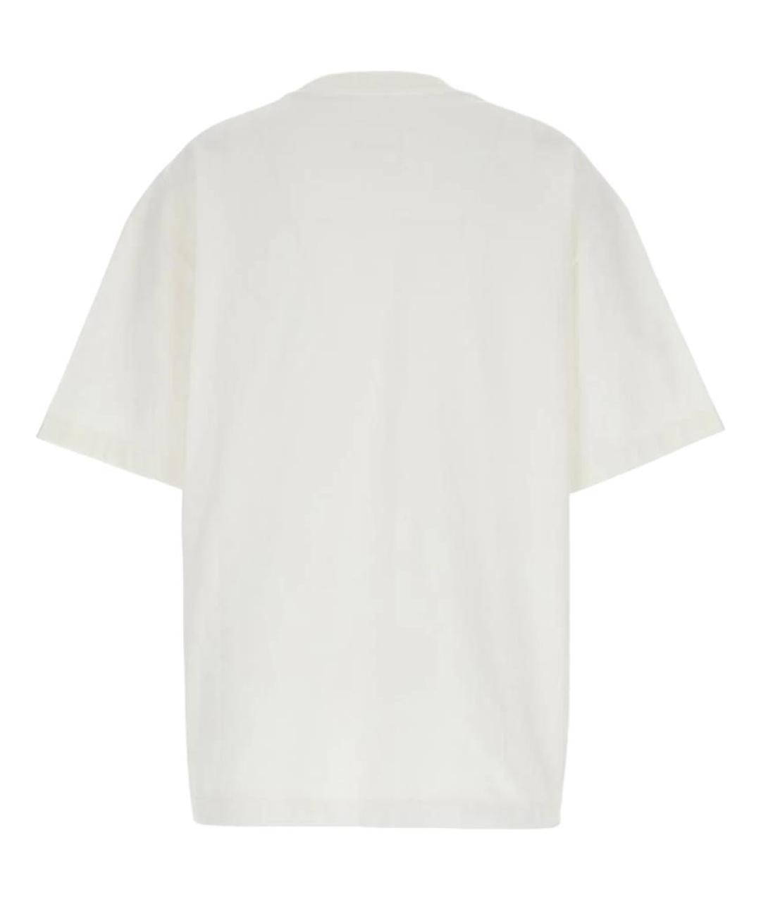 JIL SANDER Белая футболка, фото 2
