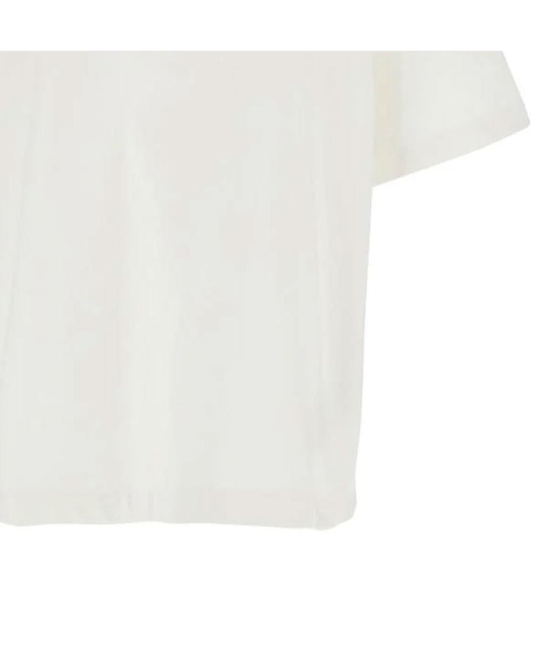 JIL SANDER Белая футболка, фото 5