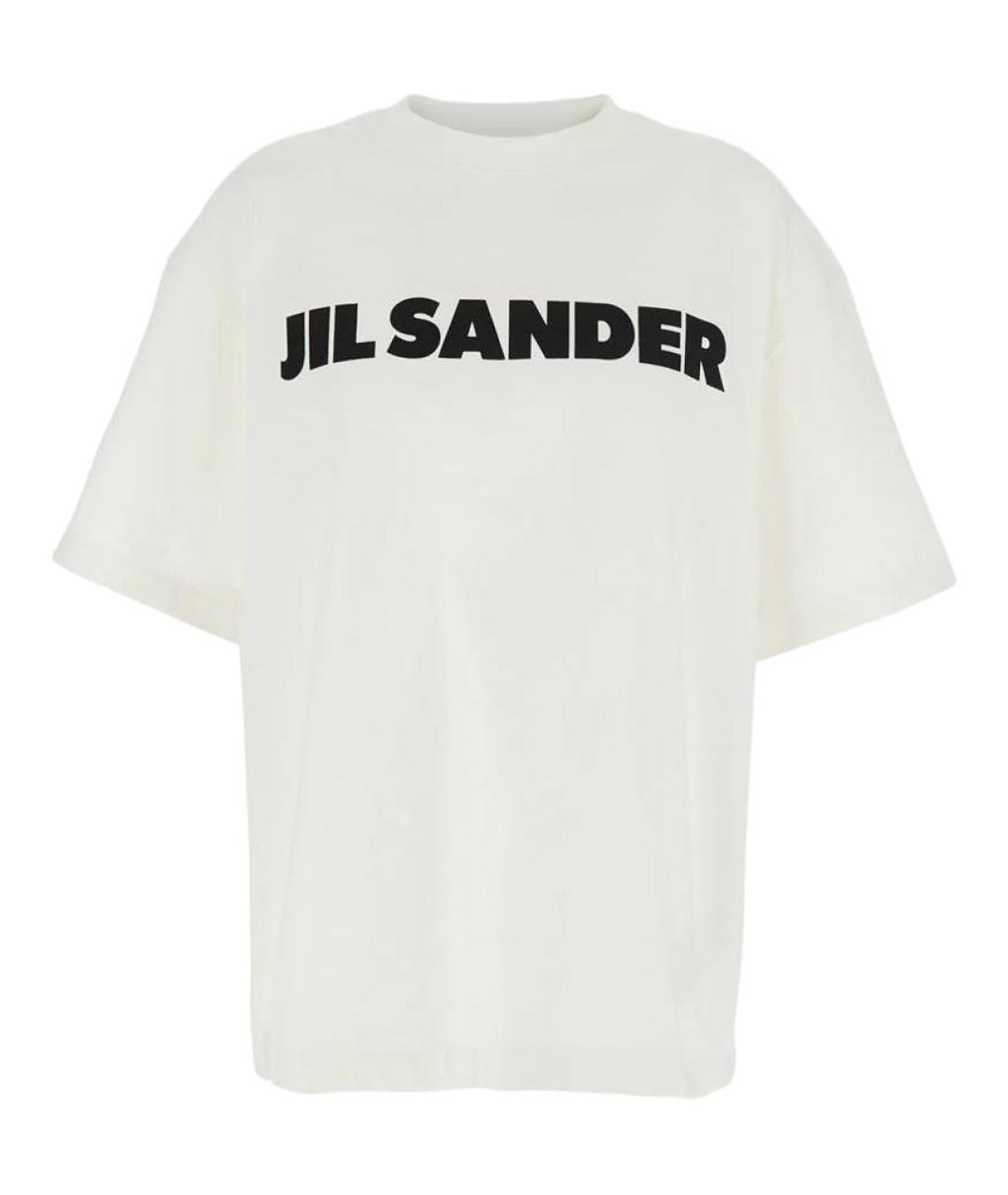 JIL SANDER Белая футболка, фото 1