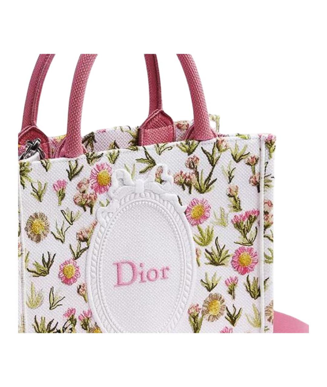 CHRISTIAN DIOR Белая сумка через плечо, фото 5