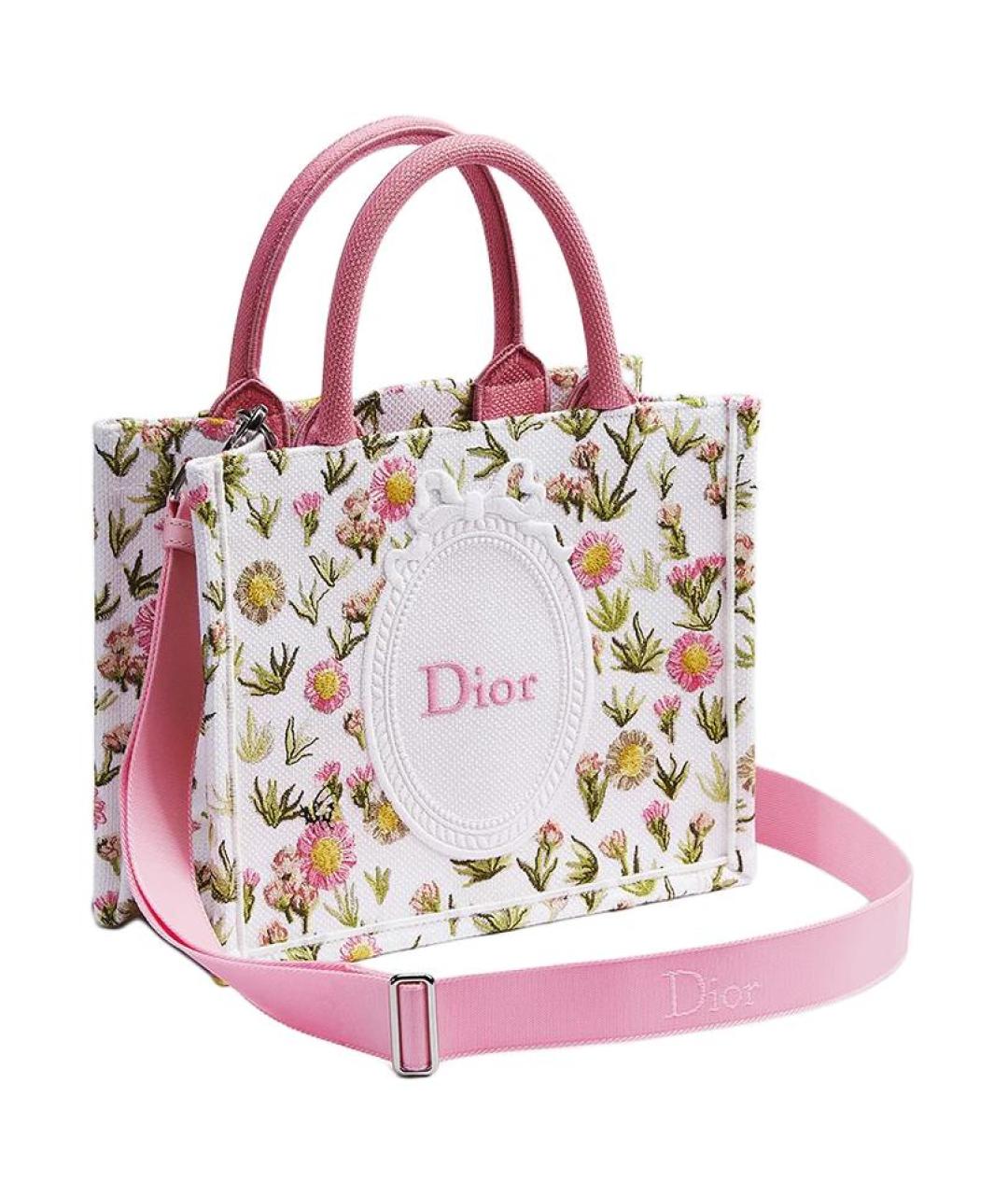 CHRISTIAN DIOR Белая сумка через плечо, фото 3