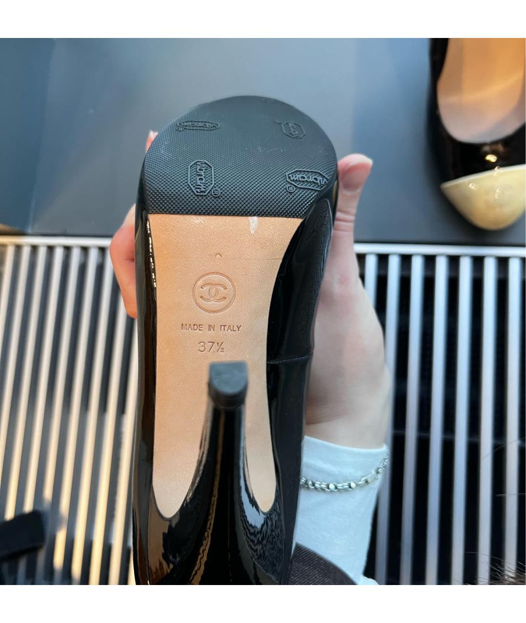 CHANEL Туфли из лакированной кожи, фото 5