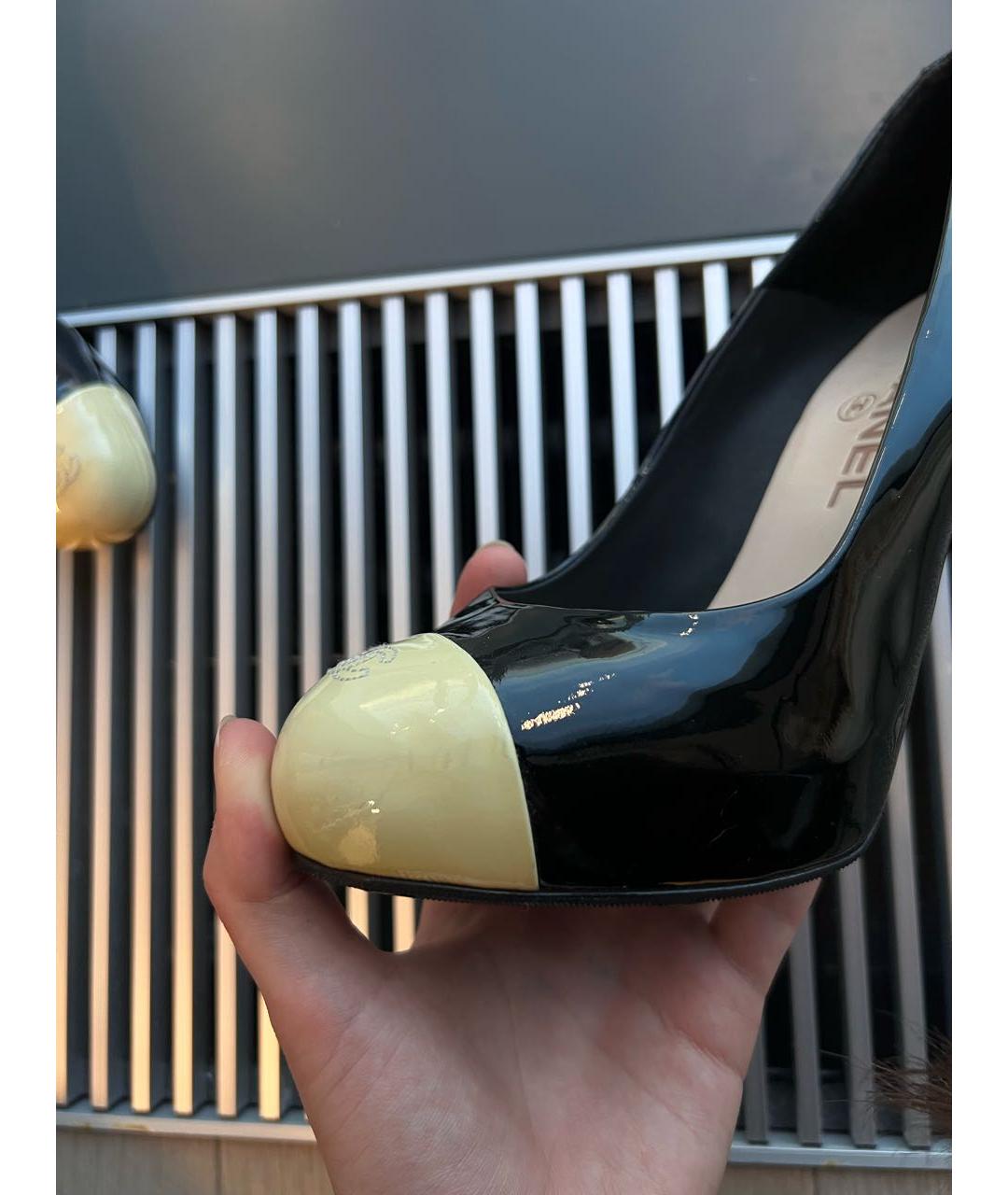 CHANEL Туфли из лакированной кожи, фото 7