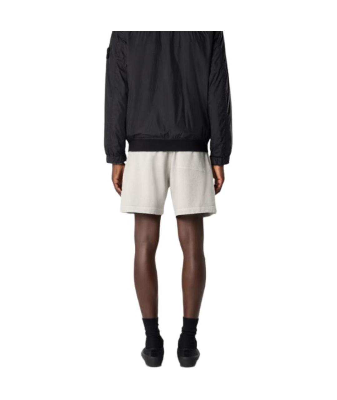 STONE ISLAND Серые шорты, фото 4