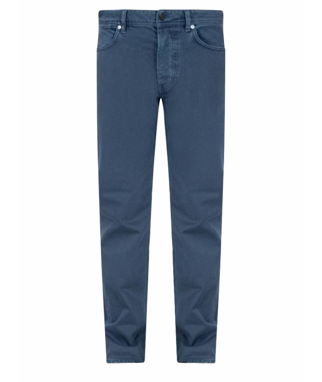STONE ISLAND Синие прямые джинсы, фото 1