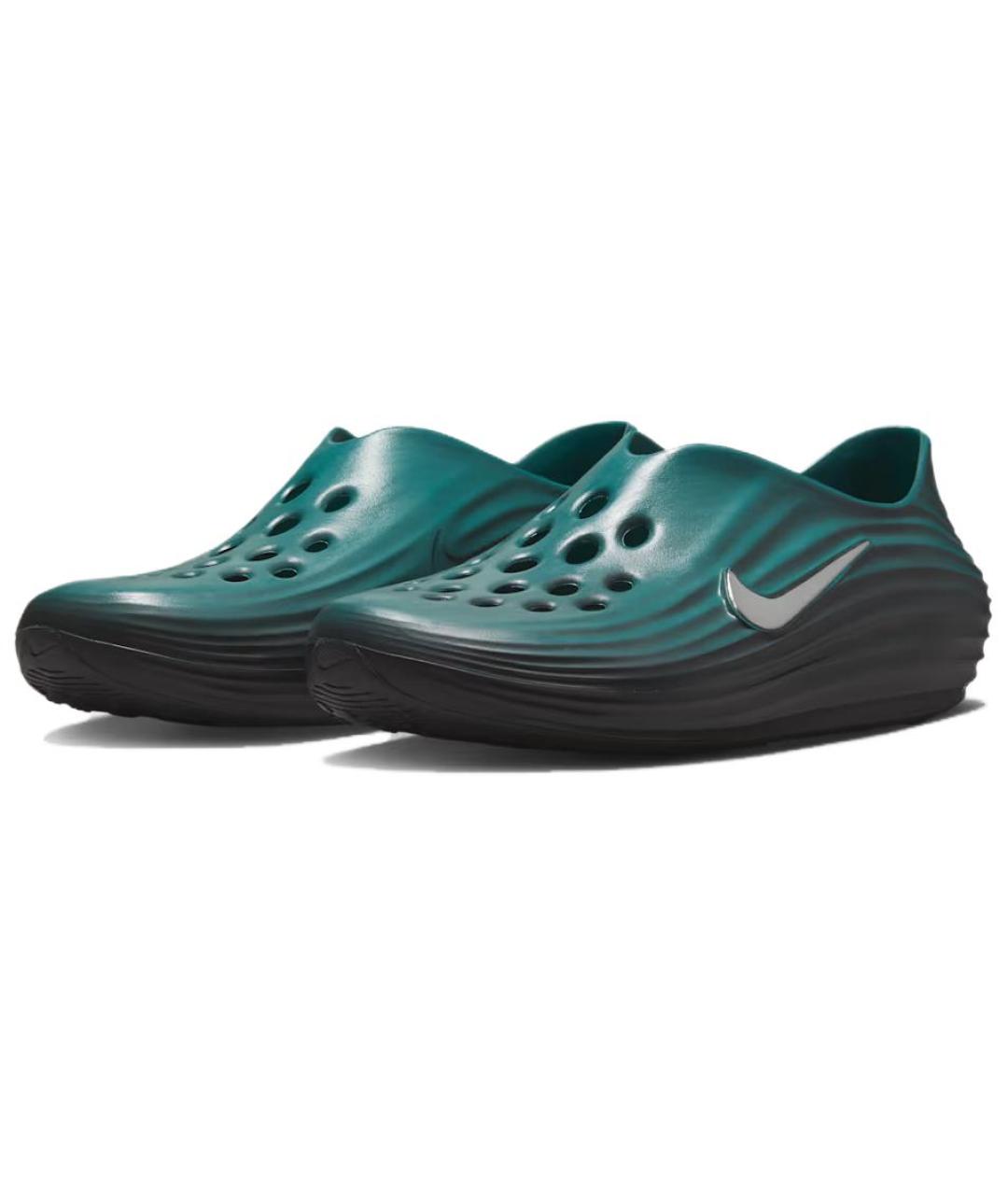 NIKE Зеленые сабо, фото 4