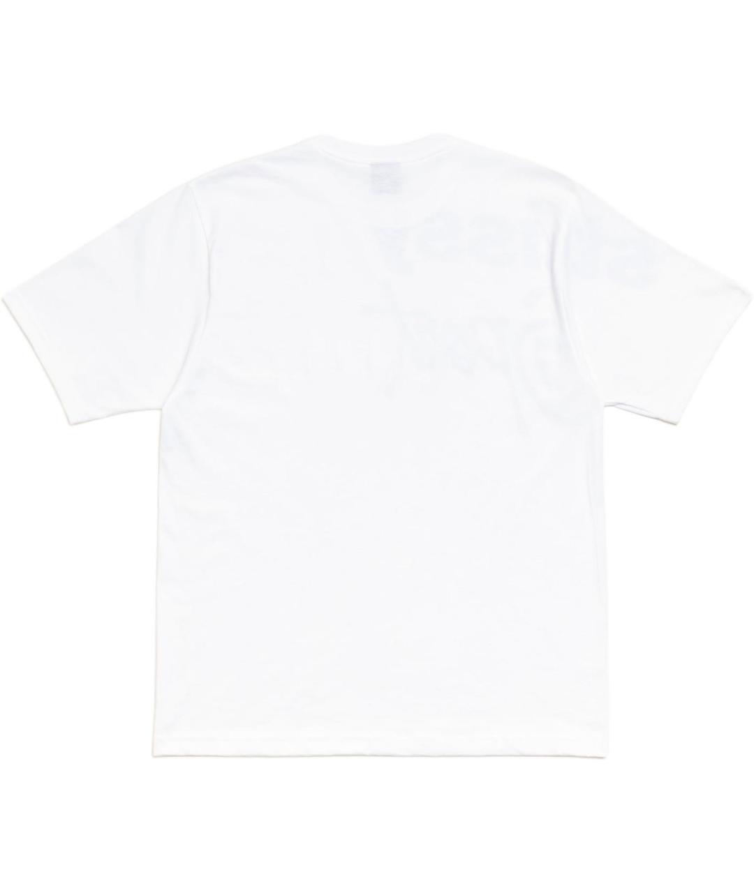 STUSSY Белая хлопковая футболка, фото 2