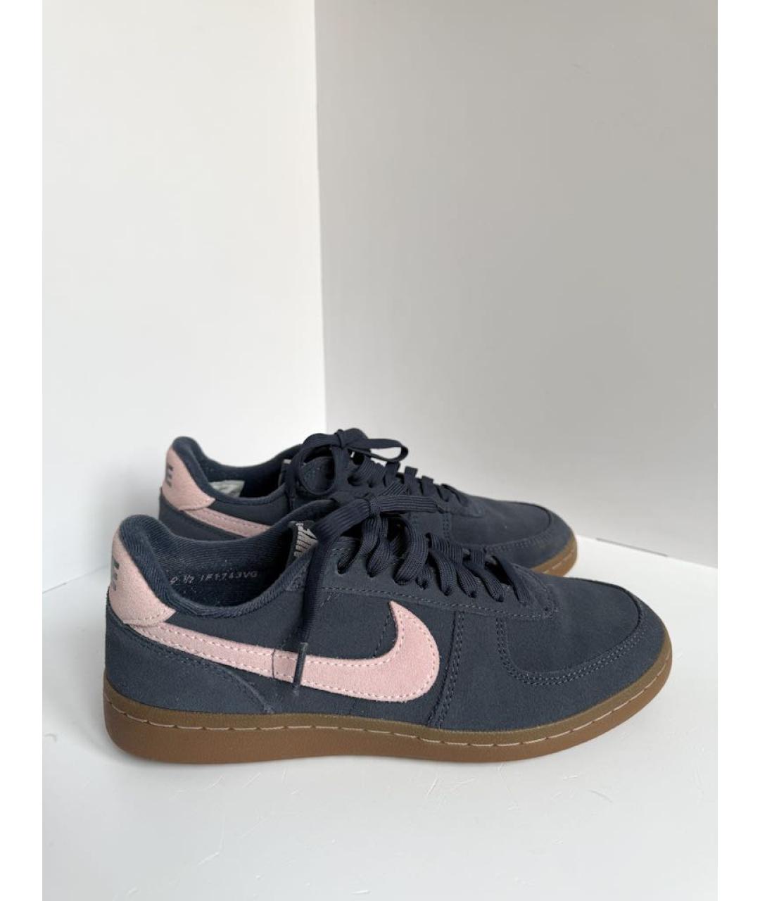 NIKE Серые замшевые кеды, фото 5