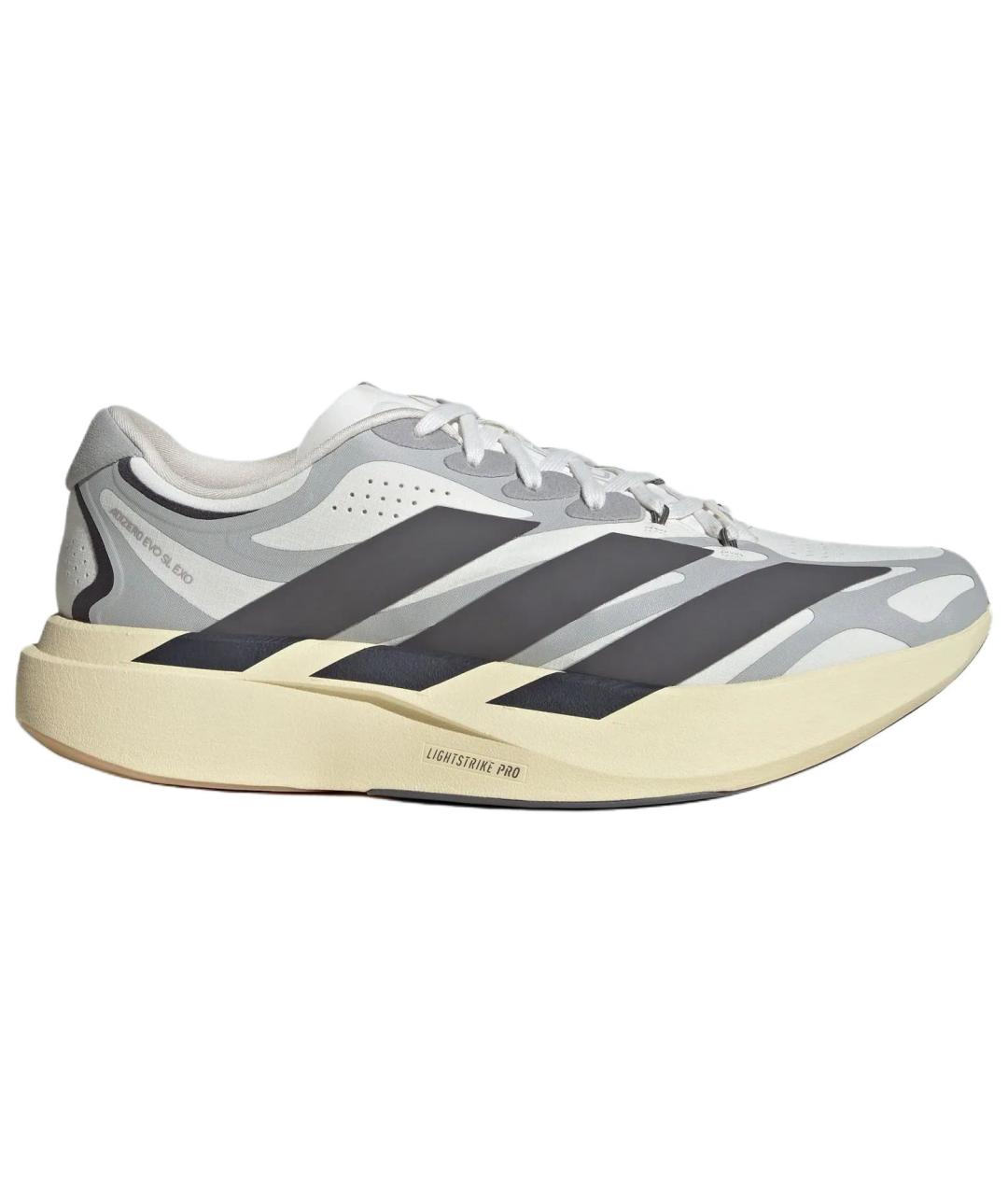 ADIDAS Белые синтетические низкие кроссовки / кеды, фото 1