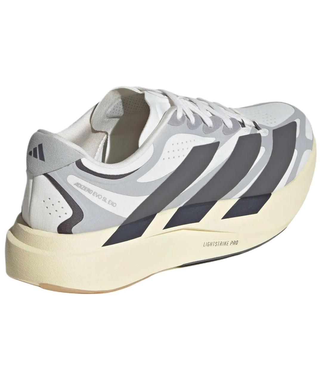 ADIDAS Белые синтетические низкие кроссовки / кеды, фото 4