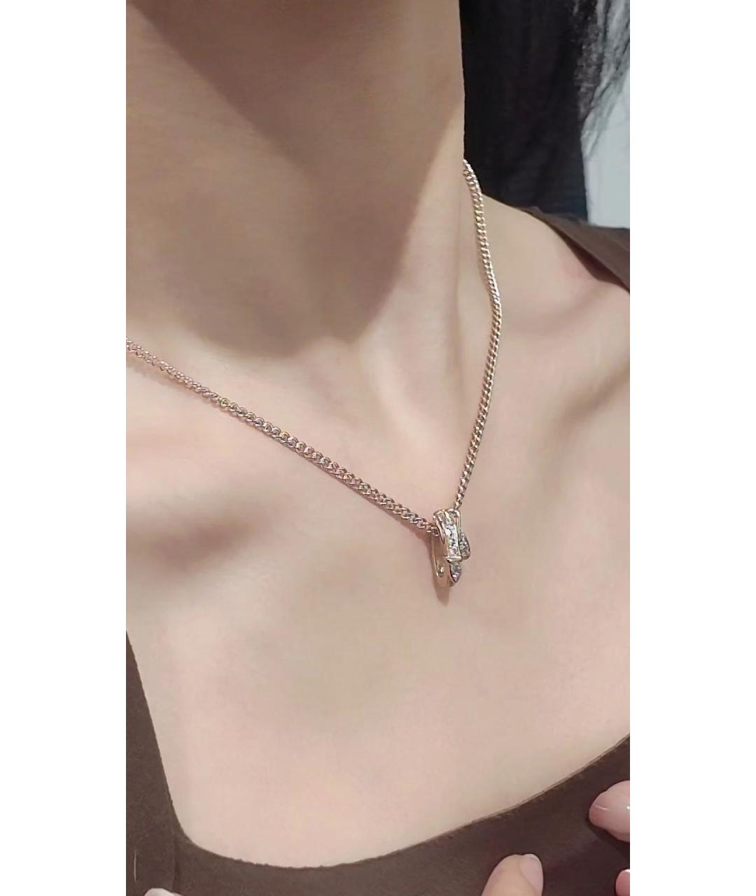 HERMES Серебряное колье из белого золота, фото 5