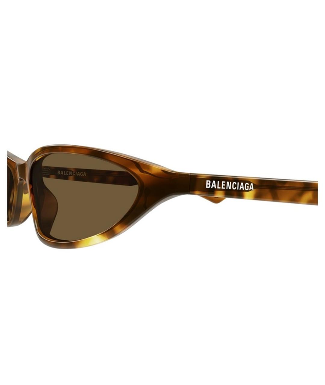 BALENCIAGA Мульти пластиковые солнцезащитные очки, фото 3