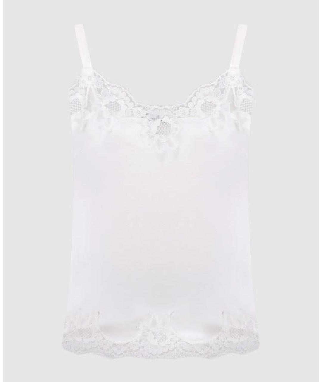 DOLCE&GABBANA Белая майка, фото 4