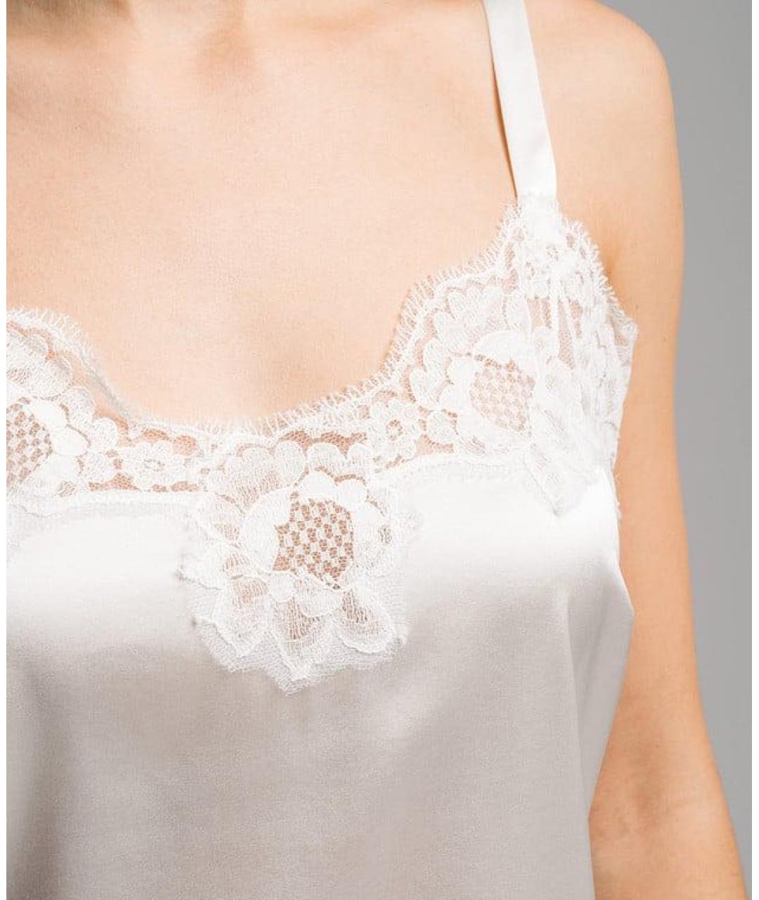 DOLCE&GABBANA Белая майка, фото 3