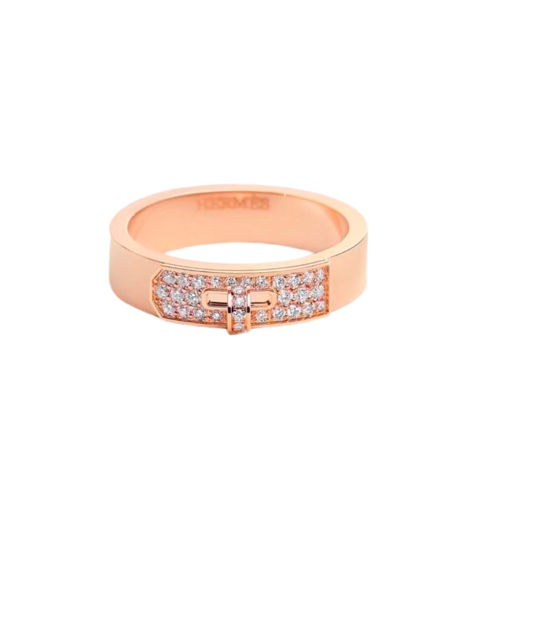 HERMES Золотое кольцо из розового золота, фото 3