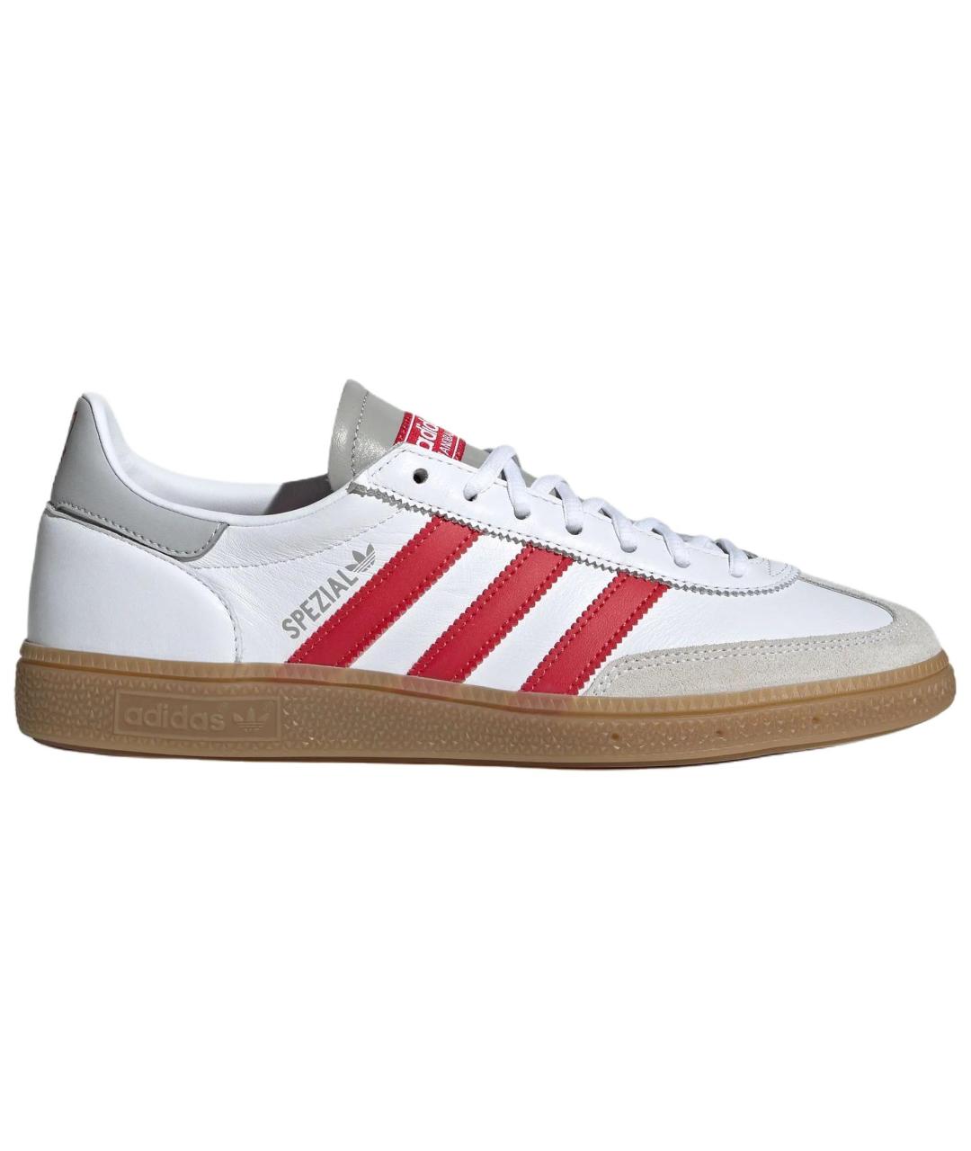 ADIDAS Белые кожаные низкие кроссовки / кеды, фото 7